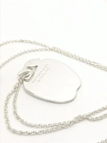 Tiffany & Co. Sterling Silver Apple Charm 24